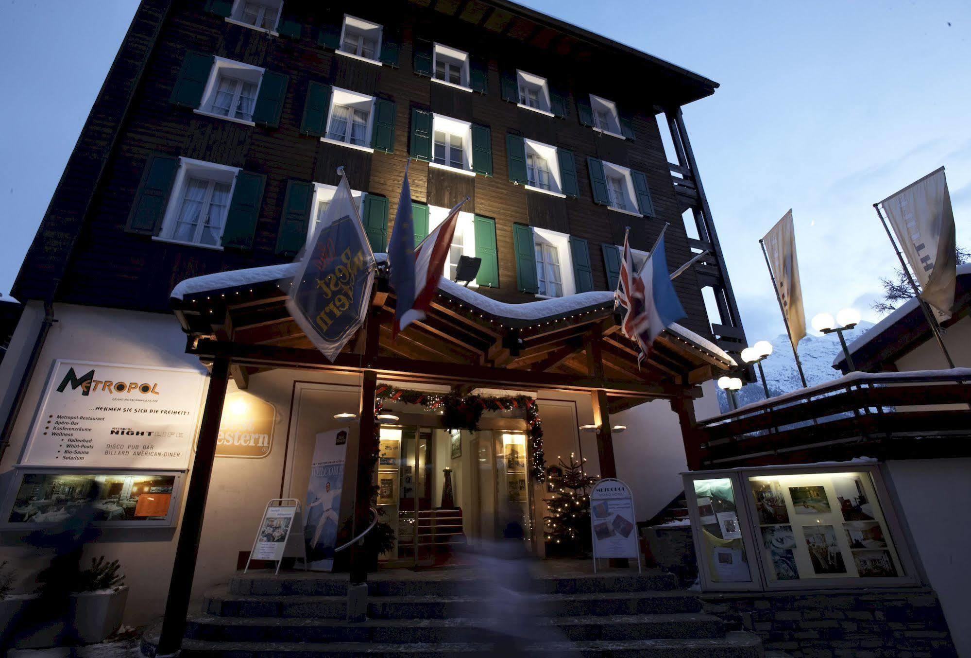 Hotel Metropol Saas Fee Εξωτερικό φωτογραφία